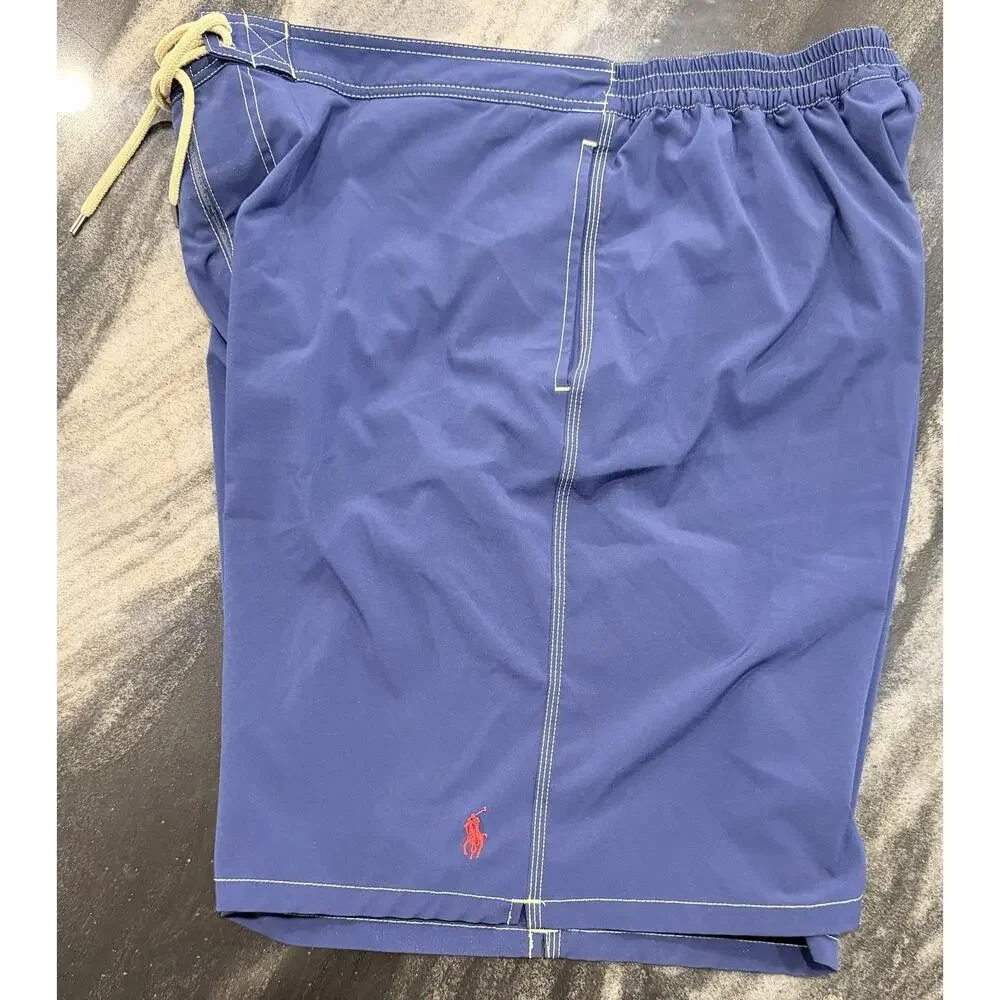 Polo Ralph Lauren lined Swim Trunks Board Shorts LT Large Tall Pony Lined Surf